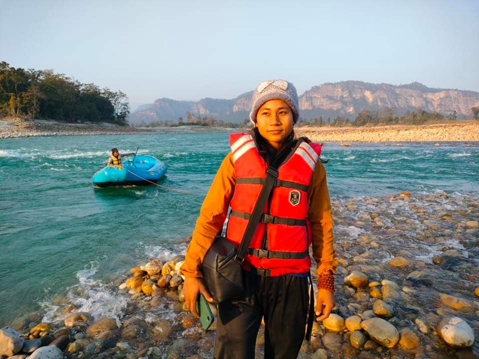 ट्रेकिङ लाइसेन्स बाहक धाविका रुमा चौधरी भन्छिन्- हिमाली क्षेत्रमा गाइड गर्न आतुर छु