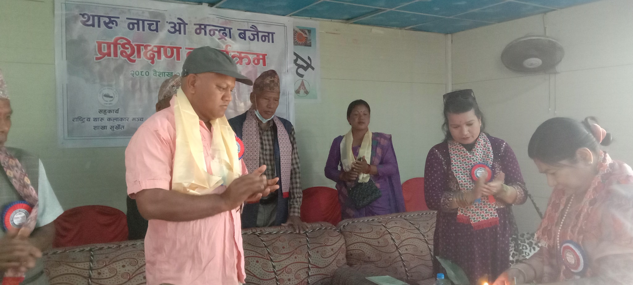 सुर्खेतमा थारू नृत्य र मादल बजाउने प्रशिक्षण सुरु 