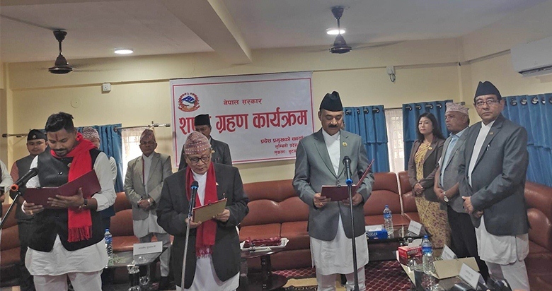 लुम्बिनीमा दोस्रो चरणको मन्त्रीमण्डल बिस्तार, पाएन पूर्णता