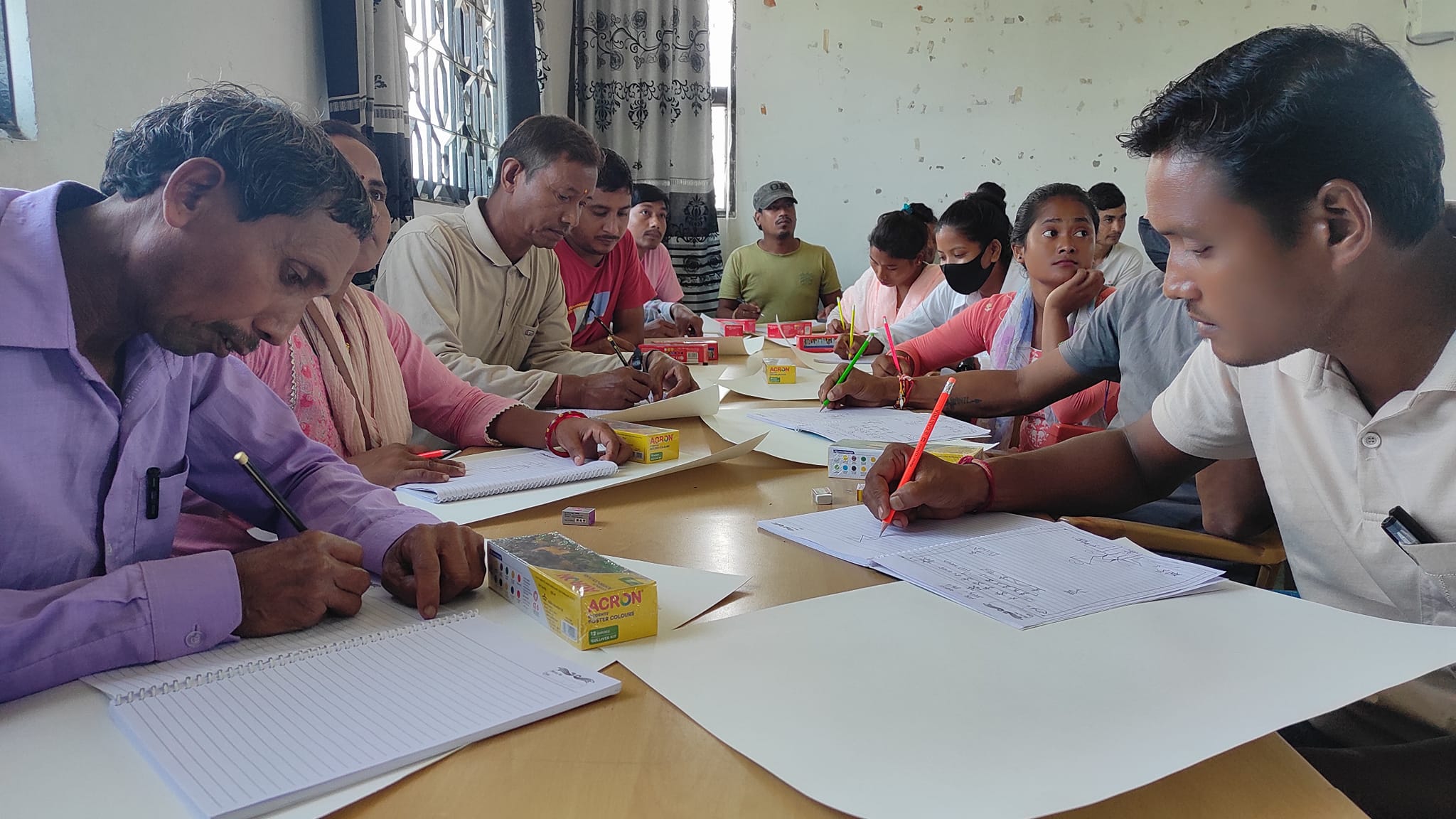 जानकीमा थारु लोकचित्रकला तथा मूर्तिकलाको प्रशिक्षण सम्पन्न