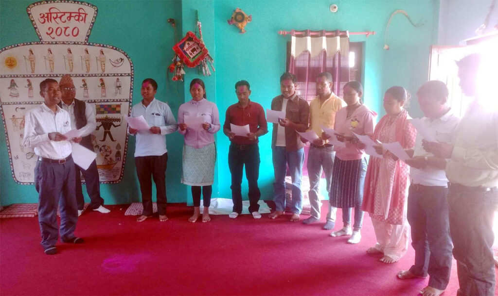 थारु लेखक संघ कैलालीके अध्यक्षमे फेनसे जीतबहादुर ‘ट्रासन’